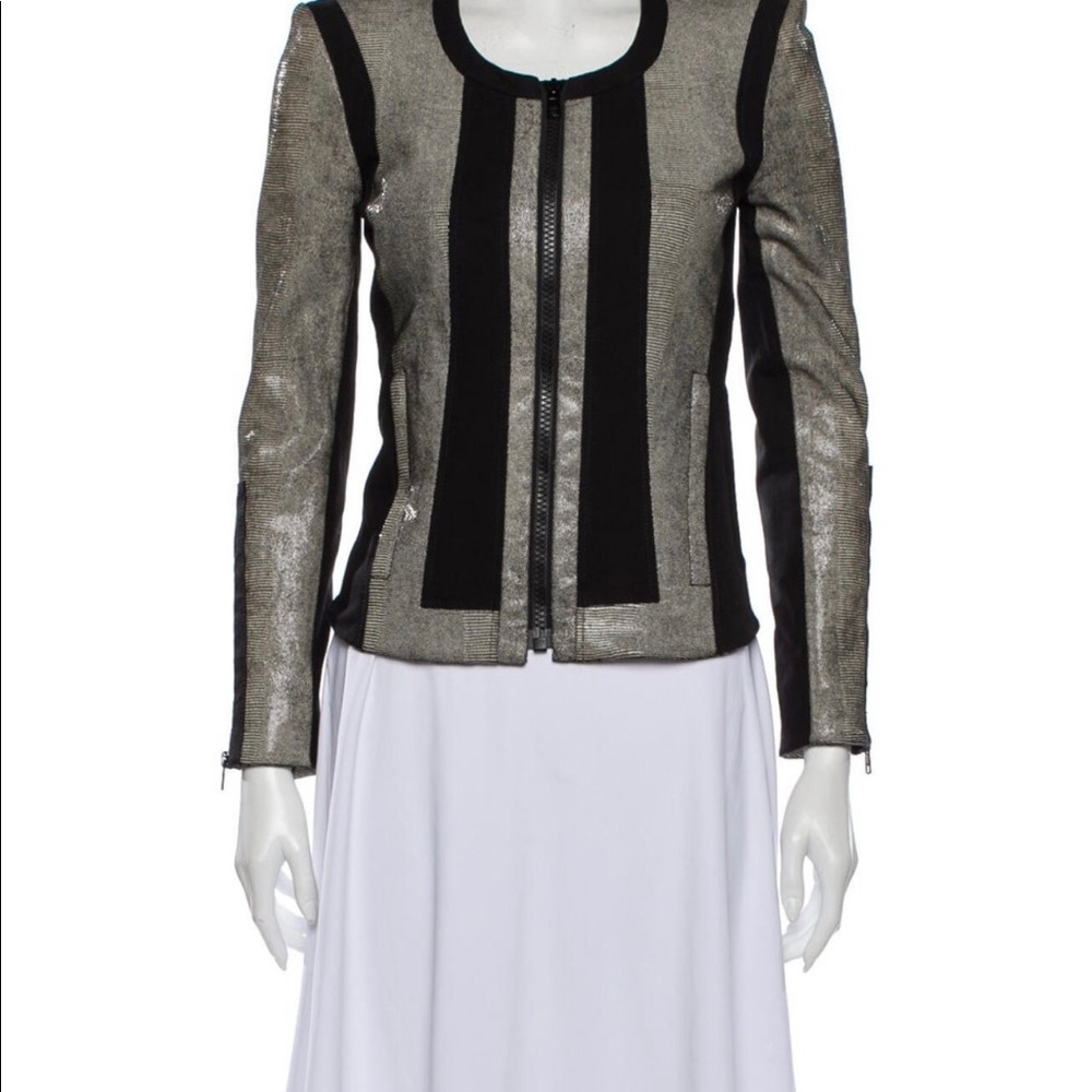 HELMUT LANG Biker Leather Jacket